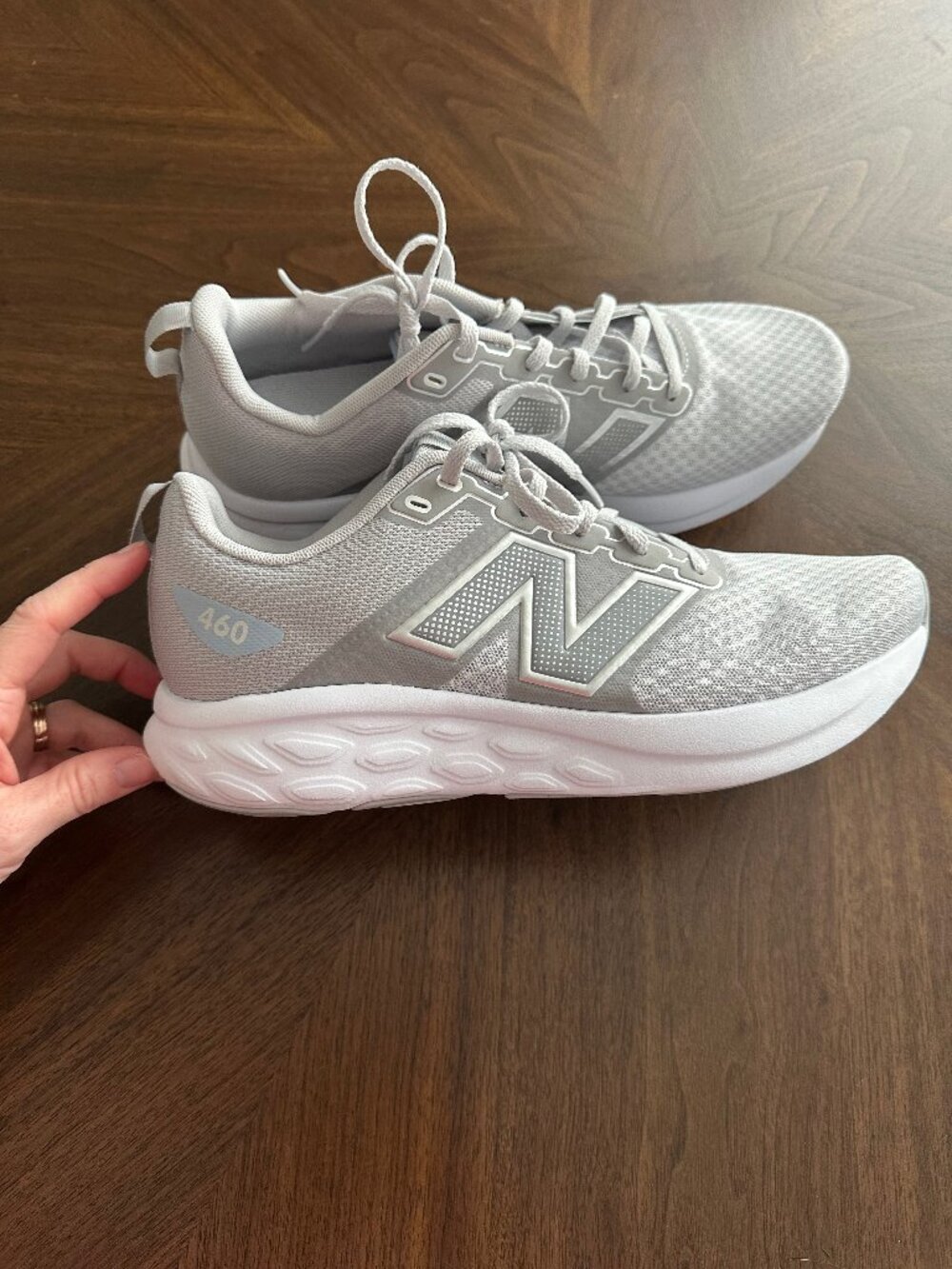 New Balance 460 v4 Women's Running Shoes - Size 11 Wide - Grey/White W460LG4
